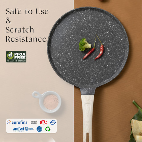 Carote Non Stick Roti Tawa For Induction Dosa Pan CAROTE 28cm