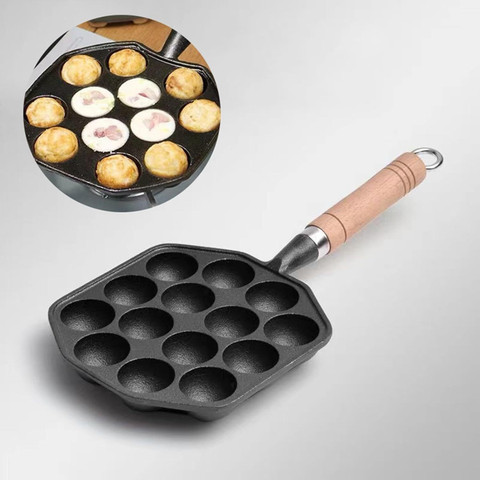 ZOMBIO Takoyaki Maker, Takoyaki Grill with 14 Holes Nonstick