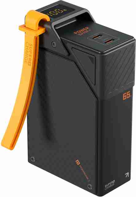 Portronics 20000 mAh 65 W Mini Pocket Size Power Bank (Black, Lithium Polymer, Fast Charging for Laptop, Mobile, Smartwatch, Tablet, Smartband) - Image 5