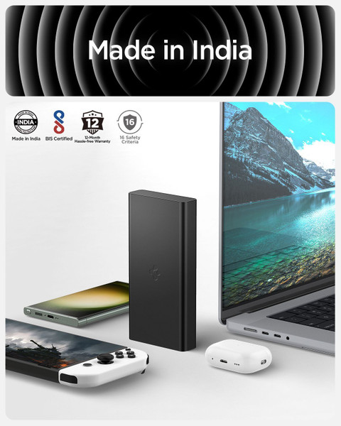 Spigen Best Power Bank For Macbook Pro 16 Spigen 20000 MAh 30 W