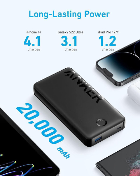 Anker 20000 mAh 15 W Power Bank Price in India Buy Anker 20000