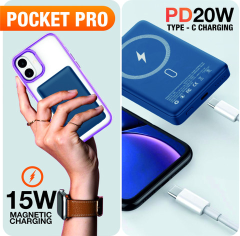 MuvTech 10000 mAh Slim Pocket Size Power Bank Price in India Buy
