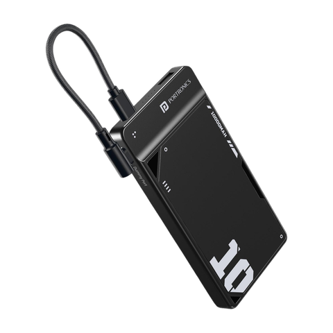 Portronics 10000mAh 22.5W Power Bank Black - Image 5