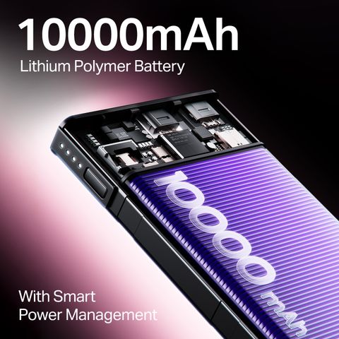 boAt 10000 mAh 22.5 W Slim Pocket Size Power Bank (Burgundy, Lithium Polymer, Fast Charging, Quick Charge 3.0 for Laptop, Mobile, Speaker, Tablet) - Image 7