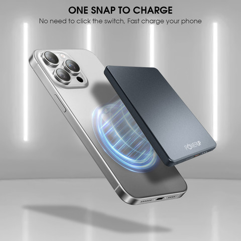Power Up 5000 mAh 22.5 W Wireless With MagSafe Slim Pocket Size