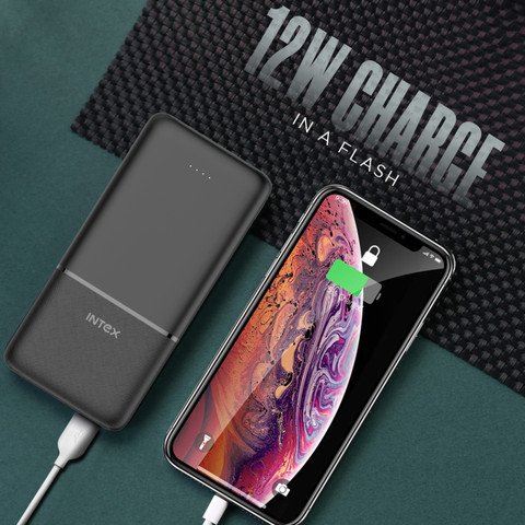 Intex 10000 mAh 12 W Power Bank Price in India Buy Intex 10000