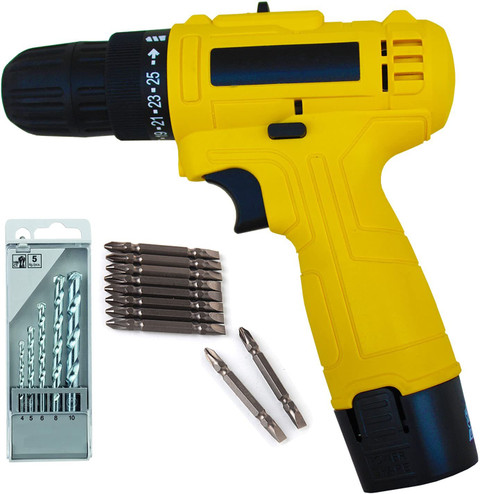 MHA Cordless Electric Drill machine 12V mini 10mm Electric