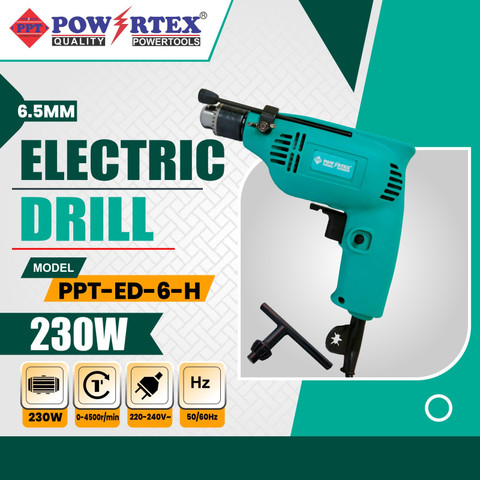POWERTEX PPT-ED-6-H PPT-ED-6-H Pistol Grip Drill Price in India