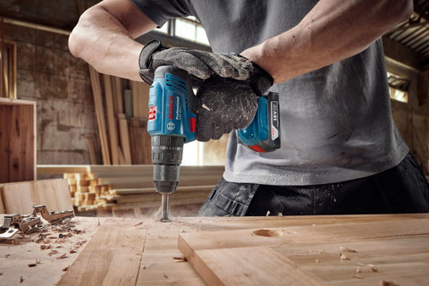 BOSCH GSB183Li Impact Drill/Drivers with Single Battery, Cordless