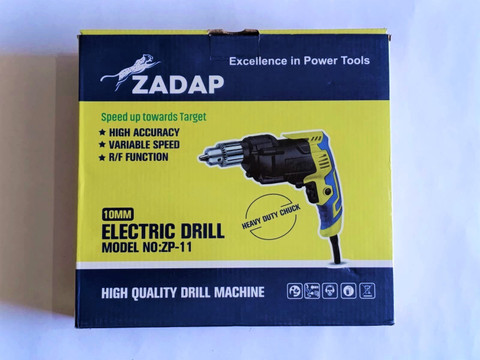 DRT×ELECTRIC ZADAP ZADAP ELECTRIC DRILL (710W) ZP-11 Pistol Grip Drill Price in