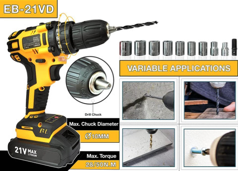 STARKUT MAF PRO HIGHLY ADVANCE ELECTRIC Impact DRILL MACHINE 20V