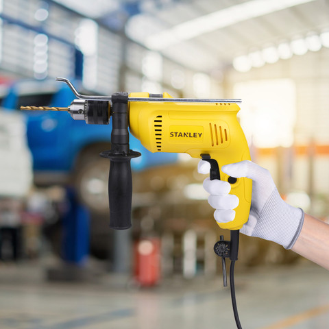 STANLEY SDH600KP-IN DIY 13 mm Hammer Drill Machine and Power