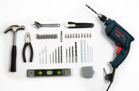 BOSCH GSB 500 RE Power Hand Tool Kit Price in India Buy BOSCH