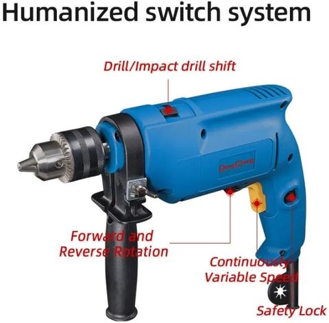 Mat max Z1J-FF02-13 DONGCHENG DZJ02-13 IMPACT DRILL 500WATT