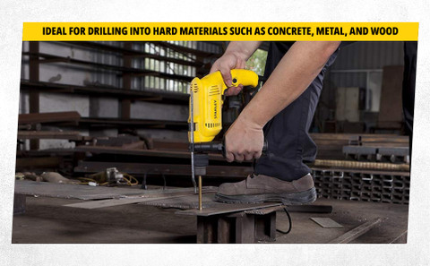 STANLEY SDH600KP-IN DIY 13 mm Hammer Drill Machine and Power