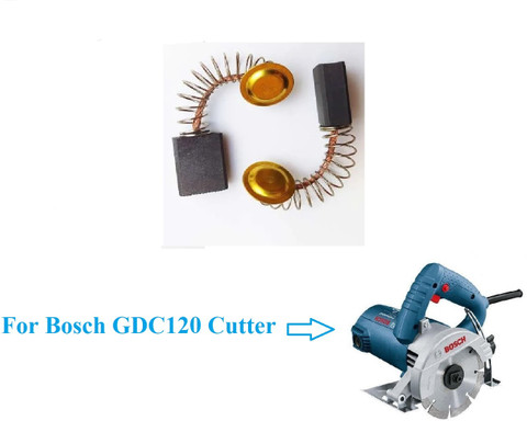 SINAL Carbon Brush Set (DCA Make) For Bosch Marble Cutter Model GDC 120  (CR101) Power Hand Tool Kit