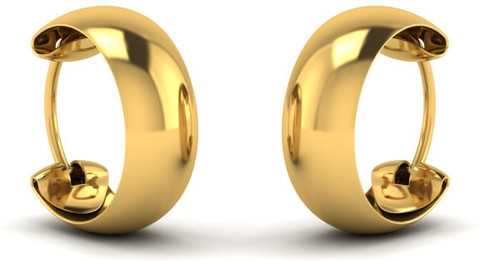 LORDS JEWELS gram 22kt gold bali earring BIS Hallmarked Yellow