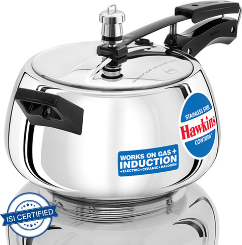 Hawkins Contura (SSC50) L Inner Lid Induction Bottom Pressure Cooker