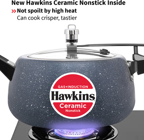 Hawkins Ceramic Nonstick (ICC50) L Inner Lid Induction Bottom