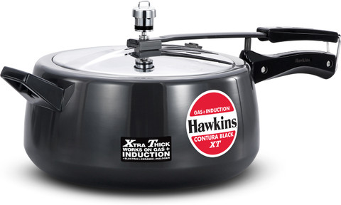 Hawkins Contura Black XT Pressure Cooker (CXT65) L Inner Lid