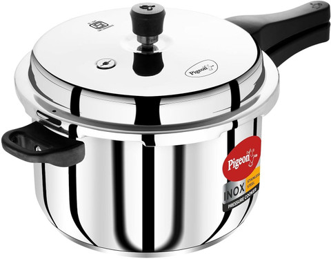 Pigeon Inox L Outer Lid Induction Bottom Pressure Cooker