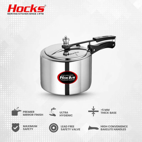 Hocks L Inner Lid Induction Bottom Pressure Cooker