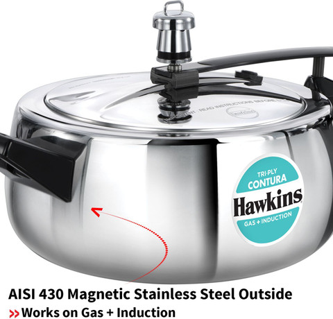 Hawkins Triply Stainless Steel Contura (SSTCO35) L Inner Lid