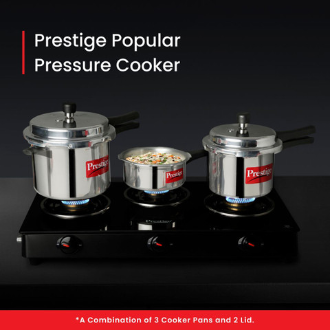 Prestige Popular L, L, L Outer Lid Pressure Cooker Price in