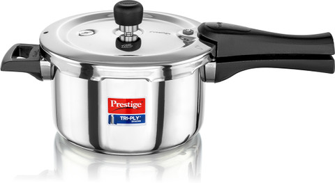 Prestige Svachh Triply Pressure Cooker – 3L, Induction Base