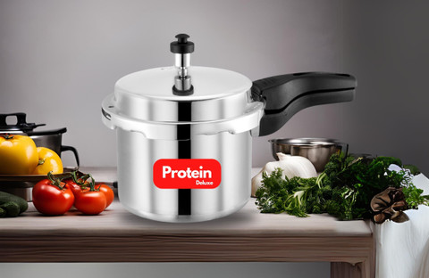 Prashanthi Ganga Ganga Pressure Cooker 12 Litres Price Protein - Main Image