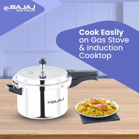 Induction Cooker Bajaj Pressure Cooker Price Bajaj PCX 65D Handi