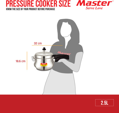 Handi Premier Cooker Litre Premier Cucina Trendy Black Hard