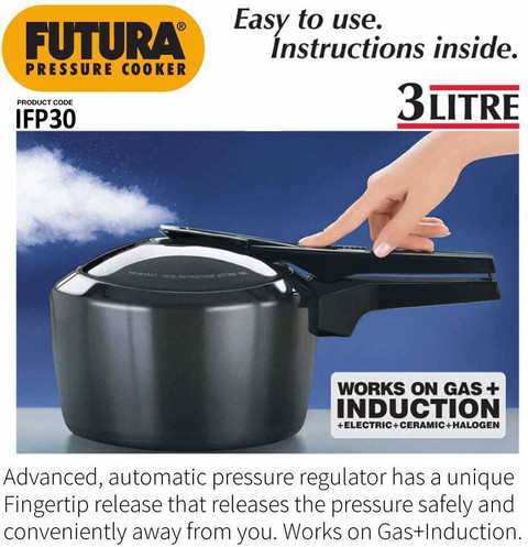Hawkins Futura (IFP30) L Inner Lid Induction Bottom Pressure