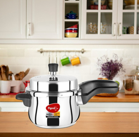 Pigeon INOX PLUS OUTER LID SS L Outer Lid Induction Bottom