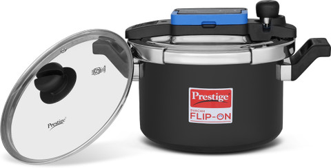 Prestige Svachh Flip-on L Outer Lid Induction Bottom Pressure Cooker