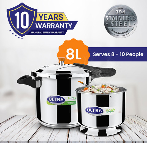 Elgi Ultra Diet Cooker Ultra Pressure Cooker Litre ULTRA
