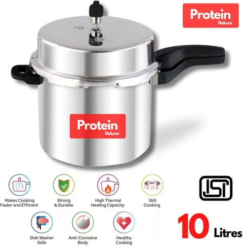 Stainless Steel 10l Electric Pressure Cooker Protein Easy Cook 10