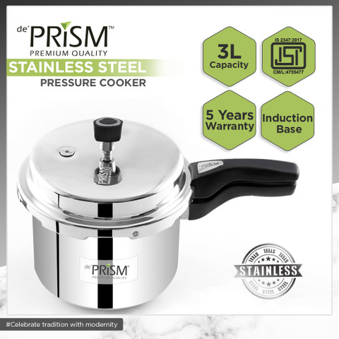 Induction Bottom Induction Base Pressure Cooker Litres Buy Hawkins