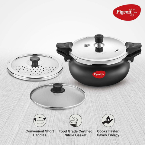 Pigeon Super Cooker L Inner Lid Induction Bottom Pressure Cooker