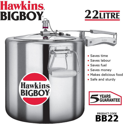 Hawkins Bigboy (BB22) 22 L Inner Lid Pressure Cooker
