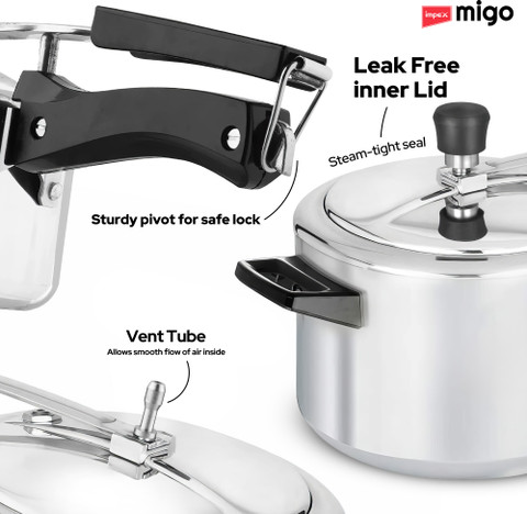 IMPEX Migo Pressure Cooker Inner Lid (MIL 235) L, L, L Inner