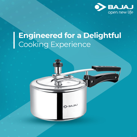 Stainless Steel Bajaj Pressure Cooker Price BAJAJ 2L INNER LID SS