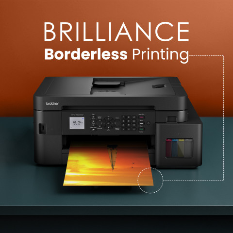 Printer Mb brother MFC-T930DW Multi-function WiFi Color Ink Tank Printer ...