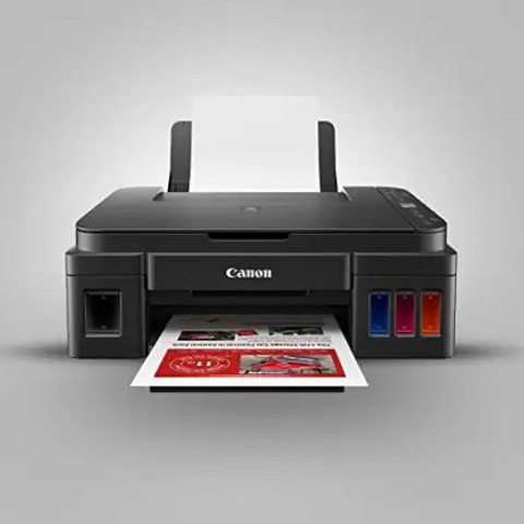 Canon Pixma G3010 Multi-function WiFi Color Inkjet Printer Multi
