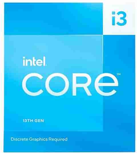 Intel i3-13100F 3.4 GHz LGA1700 Socket 4 Cores Desktop Processor