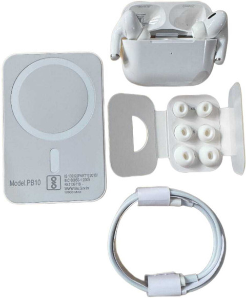 Magzone AirPods 2 Pro & MagSafes Powerbank Combo | HD Sound with