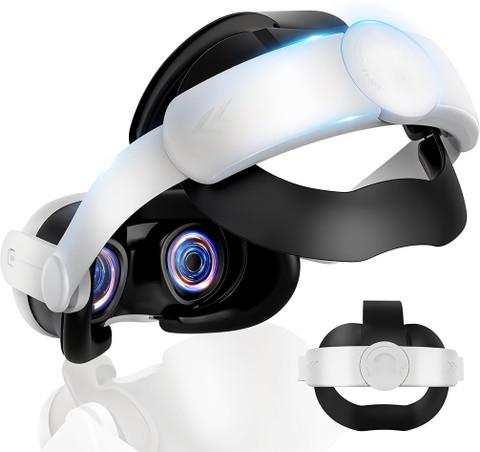 LQZ Meta Quest 3 Head Strap Elite Adjustable Lightweight