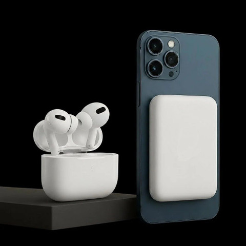 MagPulse AirPods 2 Pro MagSafe Powerbank Combo | Bluetooth Earbuds