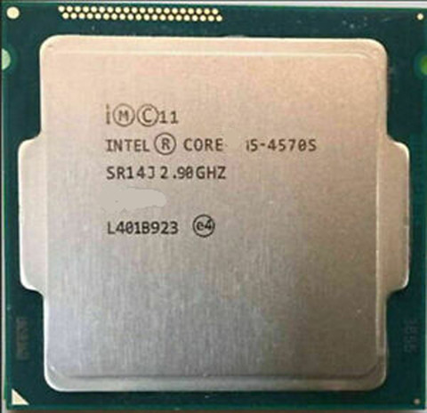 Intel CPU Core i5 4570S ×1枚 2.90GHz SR14J 4コア ソケット FCLGA1150 デスクトップ用 BIOS起動確認済 即決【中古品】【送料無料】 Intel i5-4570 - 3.20Ghz 5GT⁄s 6MB LGA1150 Intel Core i5-4570 Quad