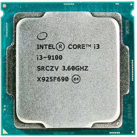 Intel Tray Core i3 9th Generation 9100 Processor (Fan not Included